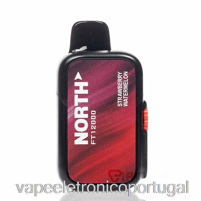 Vape Eletronico North Ft12000 Descartável Morango Melancia